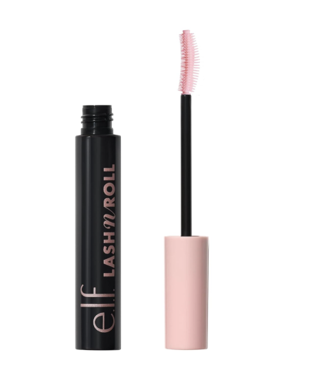 e.l.f. Lash 'N Roll Mascara, Curling Mascara For Visibly Lifted Lashes